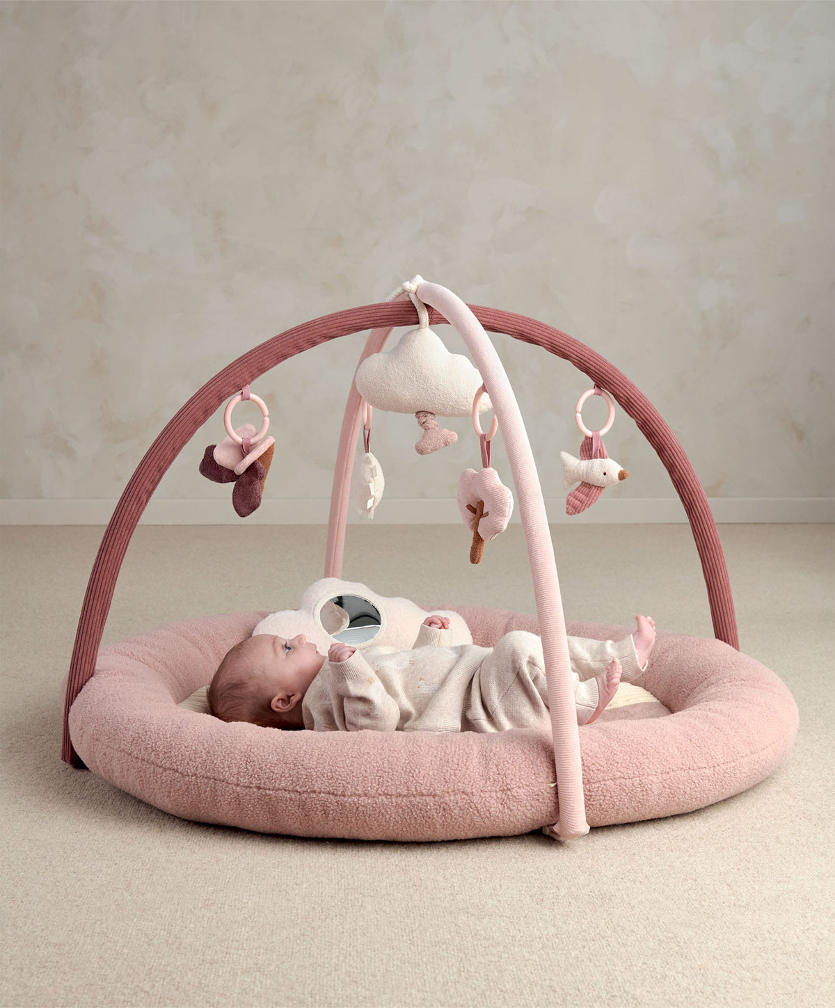 Mamas & Papas Welcome to the World Tummy Time Roll - Floral