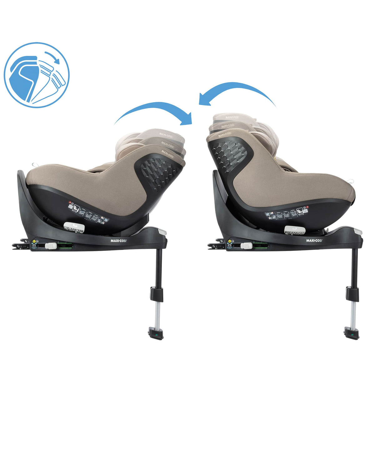 Maxi Cosi Baby-Toddler Car Seats Maxi-Cosi Pearl 360 Pro - Sage Taupe