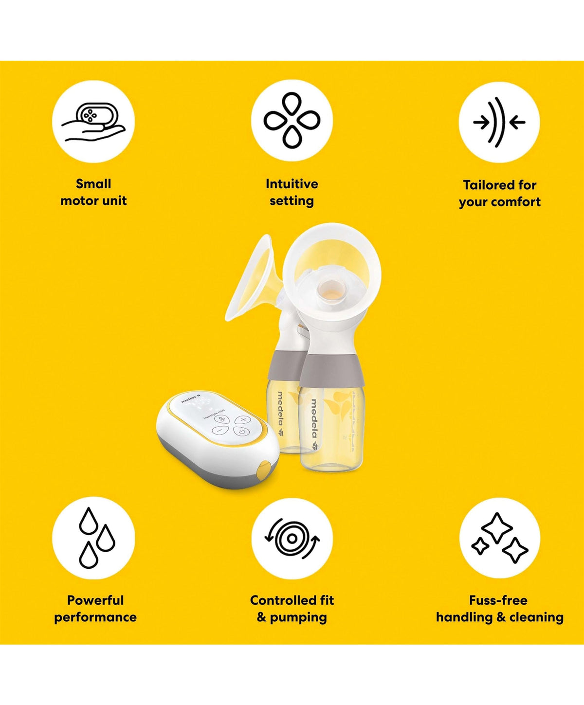 Medela Breastfeeding Freestyle Mini Classic Double Electric Breast Pump