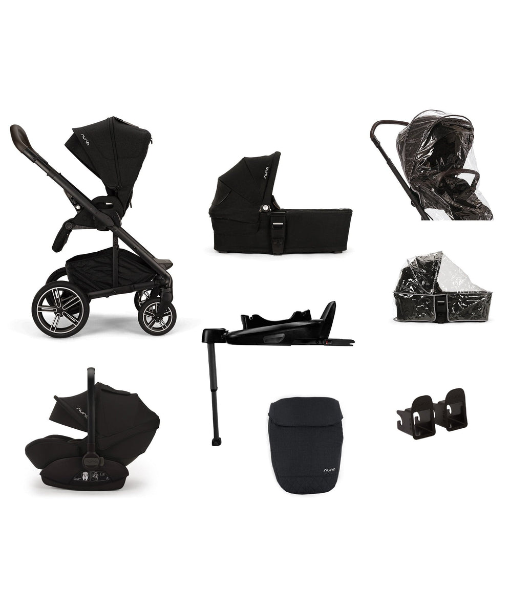 Nuna Mixx Next Pushchair 4 Piece Travel Bundle with ARRA Next Car Seat