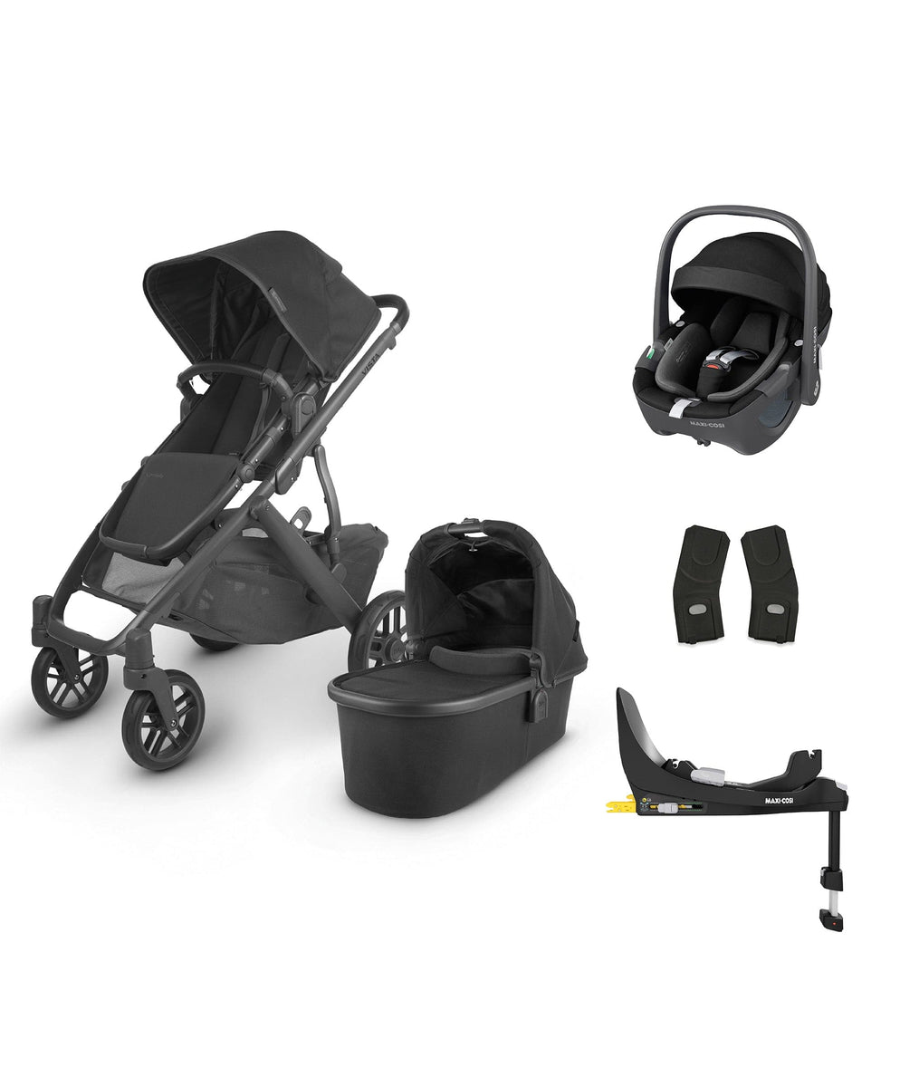UPPAbaby Vista V2 Pushchair Bundle with MaxiCosi Pebble 360 Car Seat