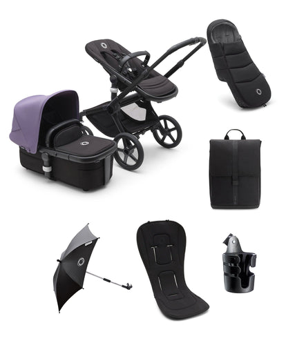 Bugaboo Pushchairs Bugaboo Fox5 Complete Bundle in Astro Purple
