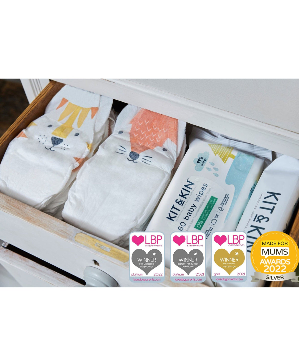 Kit & Kin Kin & Kin Nappies - Size 2