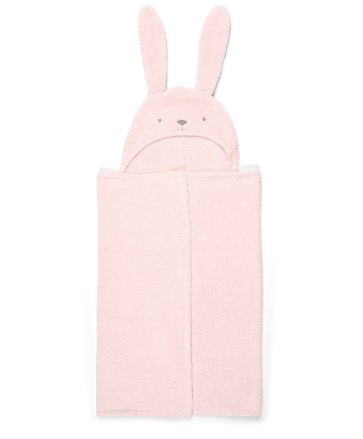 Mamas & Papas Towelling Hooded Towel - Pink Bunny