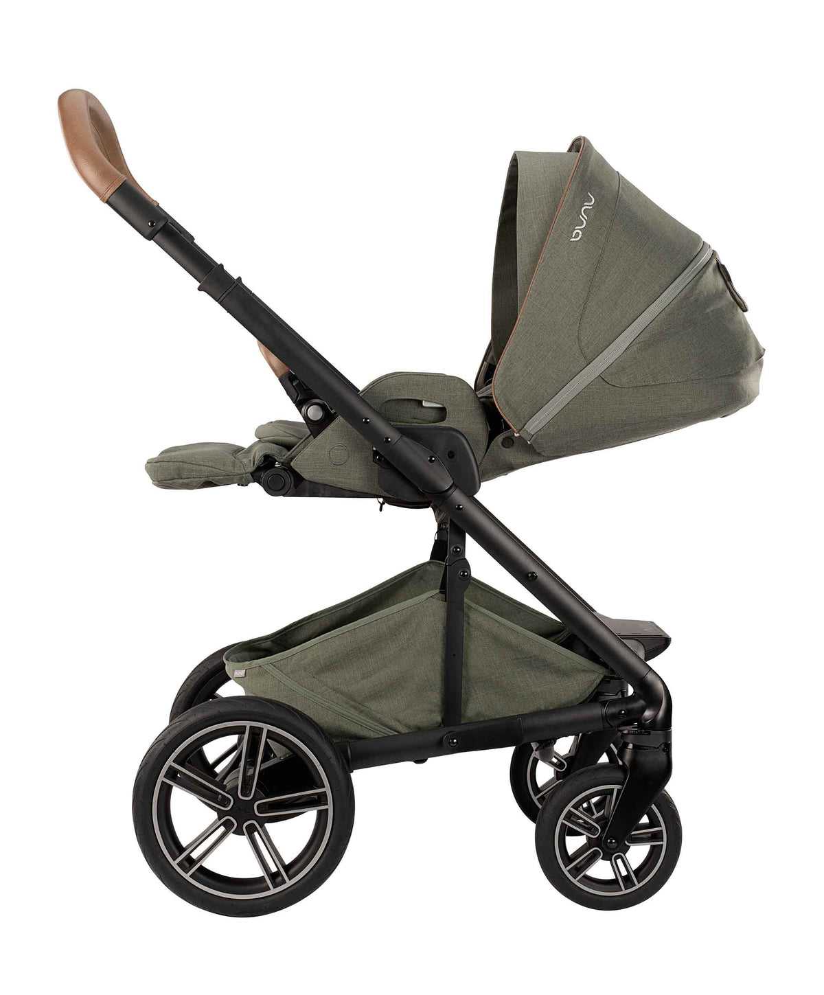 Nuna Pushchairs Nuna Mixx Next Generation 5 Piece Pushchair Bundle inc. Pipa Car Seat - Pine