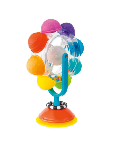 Sassy Sassy Light-Up Rainbow Reel Spinning Developmental Tray Toy - 6+ Months