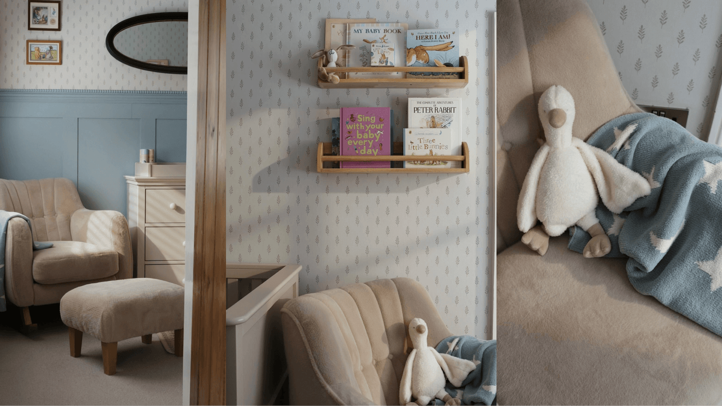 Interior Influencer Ella’s Cottage Shares How to Choose the Best Nursing Chair for Your Space