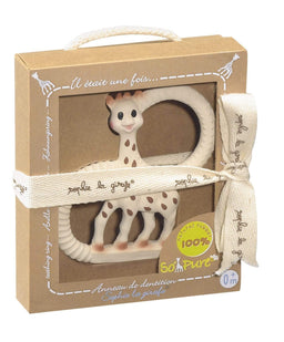 1 Two Kids Ltd Teethers Sophie The Giraffe Toy with Two Teething Rings