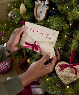 Hanging Dec - Plush Letter