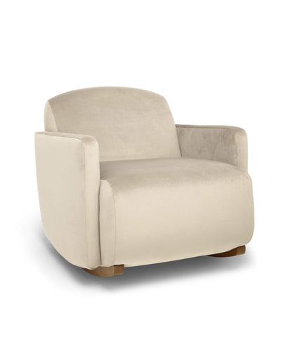 Royton Nursing Chair - Latte Velvet