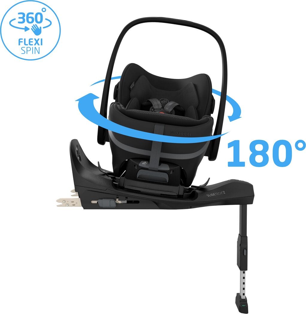 Easy Buckling: Harness & 360° Spin