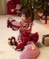 Large Stocking - Gingham 2026 personalisable