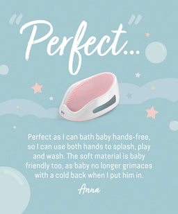 Angelcare Bath Support Angelcare Soft Touch Baby Bath Support - Pink