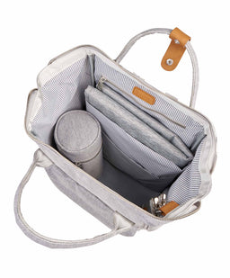 Bababing! Bababing Mani Changing Backpack - Grey Marl