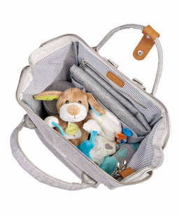 Bababing! Bababing Mani Changing Backpack - Grey Marl