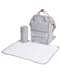 Bababing! Bababing Mani Changing Backpack - Grey Marl