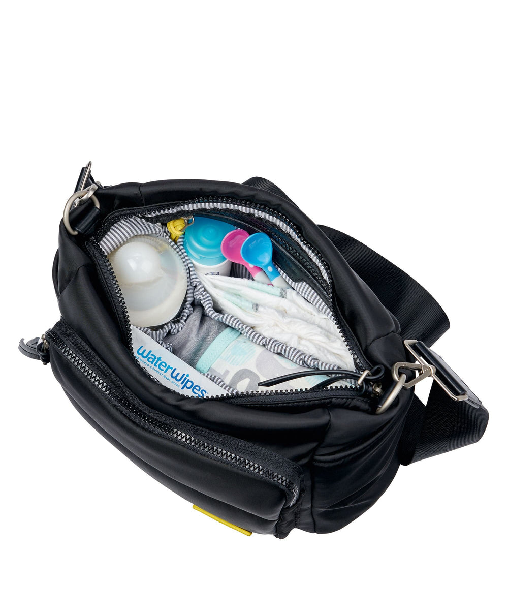Bababing! Changing Bags Bababing Joey Cross Body Organiser - Black