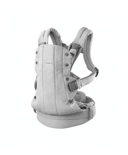 BabyBjorn Baby Carriers BabyBjörn Baby Carrier Harmony Woven Melange - Light Grey