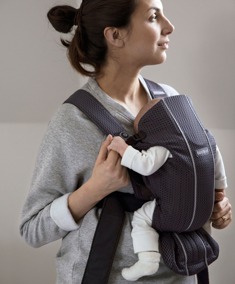 BabyBjorn Baby Carriers BabyBjörn Baby Carrier Mini 3D Mesh -  Anthracite