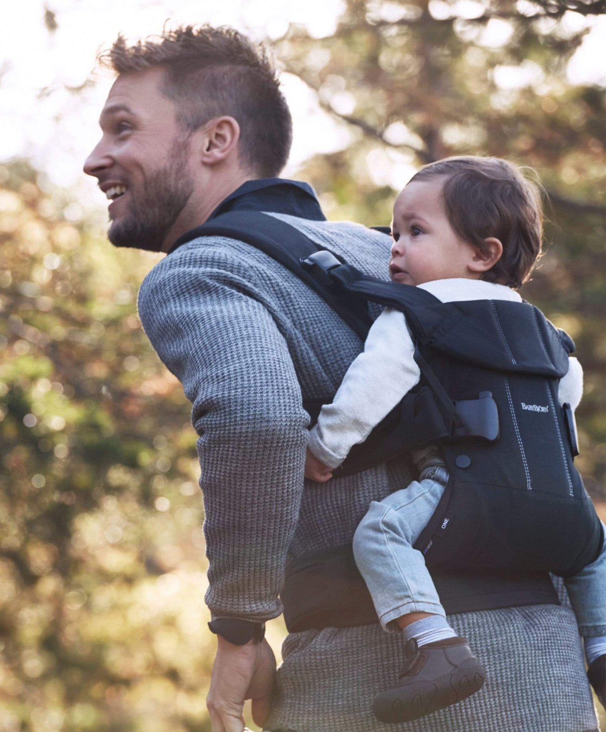 BabyBjörn Carrier One Black – Mamas Papas IE