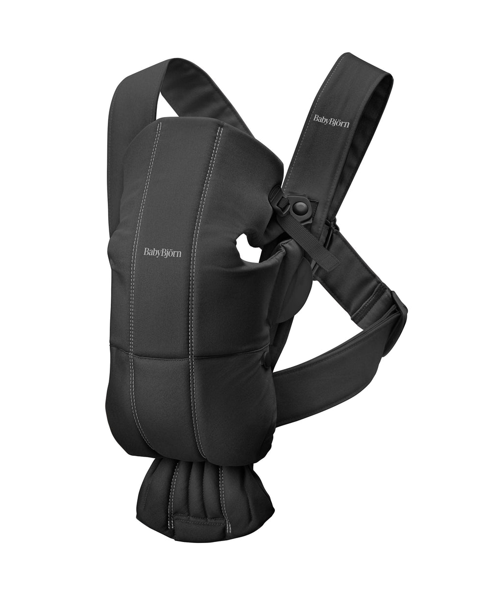 BabyBjorn Baby Carriers BabyBjörn Mini Woven Baby Carrier - Black