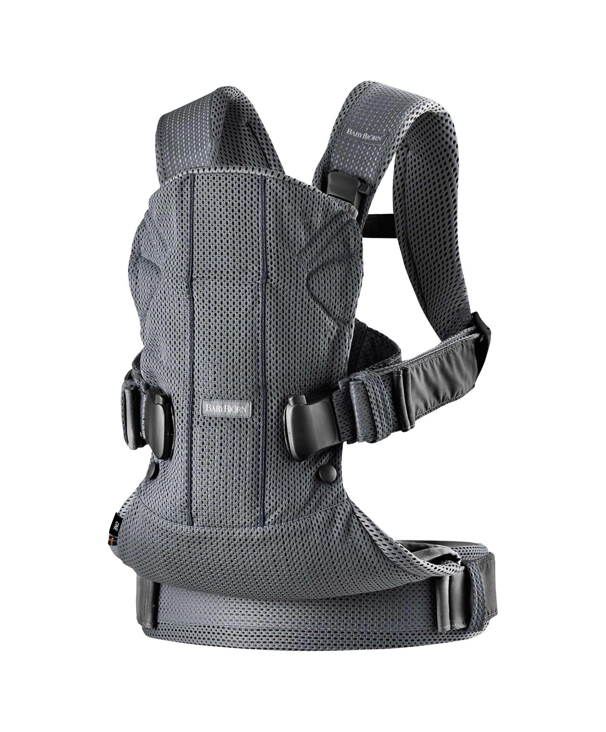 BabyBjorn One Carrier Air - Anthracite – Mamas & Papas IE