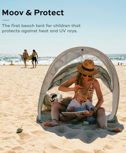 Babymoov Outdoor Play Babymoov Moov & Protect XL Anti UV Refreshing Tent - Green Lagoon
