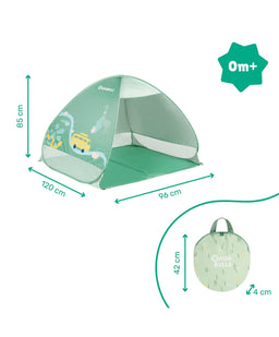 Babymoov Outdoor Play Badabulle Anti-UV Baby & Toddler Summer Tent - Sage