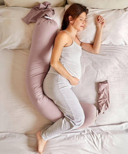 bbhugme Pregnancy & Nursing Pillows bbhugme&trade; Pregnancy Pillow Kit - Dusty Pink