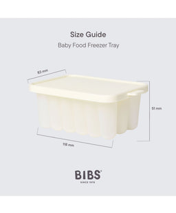 Bibs World Baby Weaning BIBS Baby Feeder & Tray Bundle - Ivory