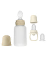 Bibs World Baby Weaning BIBS Spoon Feeder & Pureee Feeder Bundle  - Ivory