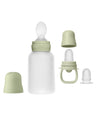 Bibs World Baby Weaning BIBS Spoon Feeder & Purree Feeder Bundle - Sage