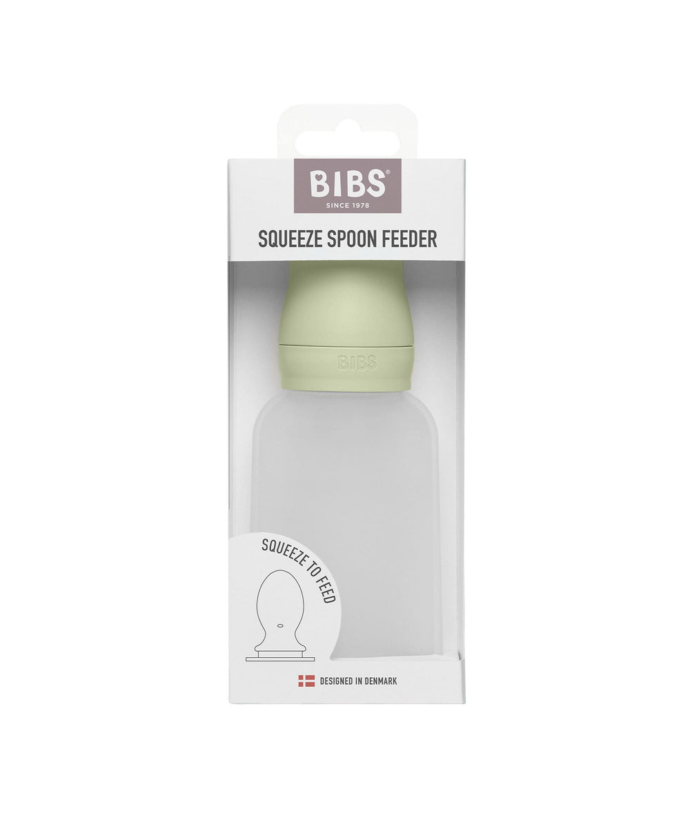 Bibs World Baby Weaning BIBS Squeeze Spoon Feeder - Sage