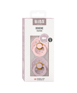 Bibs World BIBS Boheme Dummies Size 1 (2 pack) - Blossom/Dusky Lilac