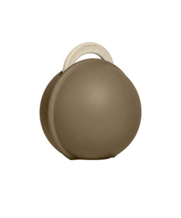 Bibs World Soothers BIBS Colour Pacifier Round Latex Size 1 Vanilla & Pacifier Case Mini - Dark Oak