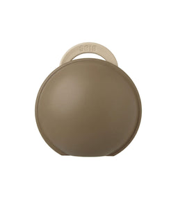 Bibs World Soothers BIBS Colour Pacifier Round Latex Size 1 Vanilla & Pacifier Case Mini - Dark Oak