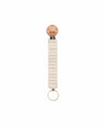 Bibs World Soothers BIBS Pacifier Clip - Knitted Ivory