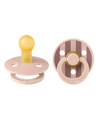 Bibs World Soothers BIBS Pacifier Studio Colour (2 Pack) Blush