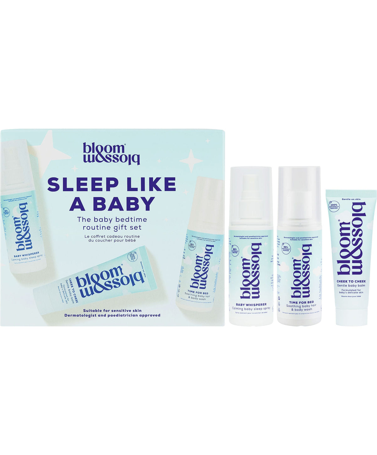 Bloom & Blossom Bloom & Blossom Sleep Like A Baby The Baby Bedtime Routine Gift Set
