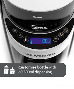 Brezza Bottle Feeding Baby Brezza Formula Pro & Bottle Washer Pro Bundle - White