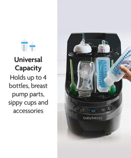 Brezza Bottle Feeding Babybrezza Bottle Washer Pro &  Detergent Tablets - Black