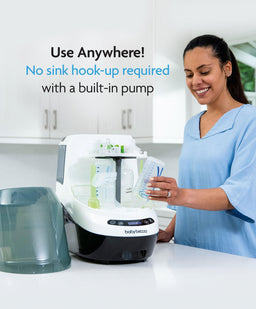 Brezza Bottle Feeding Babybrezza Bottle Washer Pro &  Detergent Tablets - Black