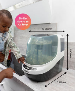 Brezza Bottle Feeding Babybrezza Bottle Washer Pro &  Detergent Tablets - Black