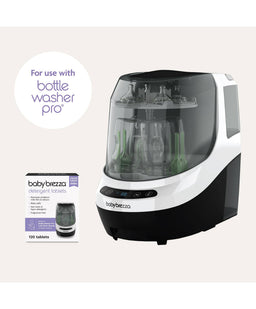 Brezza Bottle Feeding Babybrezza Bottle Washer Pro &  Detergent Tablets - White