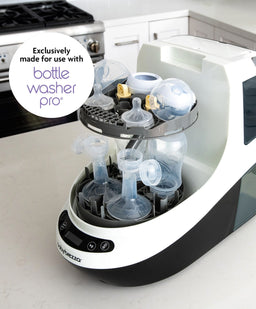 Brezza Breastfeeding Baby Brezza Bottle Washer Pro Breast Pump Rack - Grey