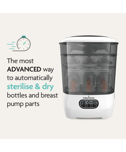 Brezza Sterilisers Baby Brezza Steriliser Dryer Advanced - Black & White