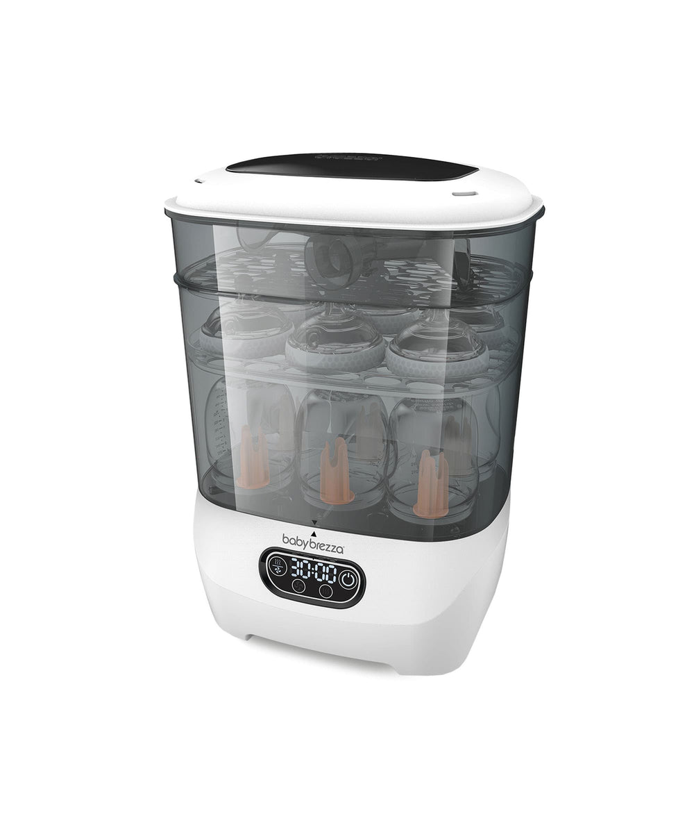 Brezza Sterilisers Baby Brezza Steriliser Dryer Advanced - Black &amp; White
