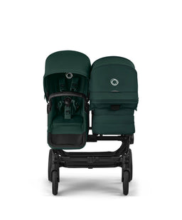 Bugaboo Bugaboo Donkey 6 Double Ultimate Pushchair Bundle With Cybex Cloud T i-Size Rotating Baby Car Seat & Base (8 Pieces) - Fern Green