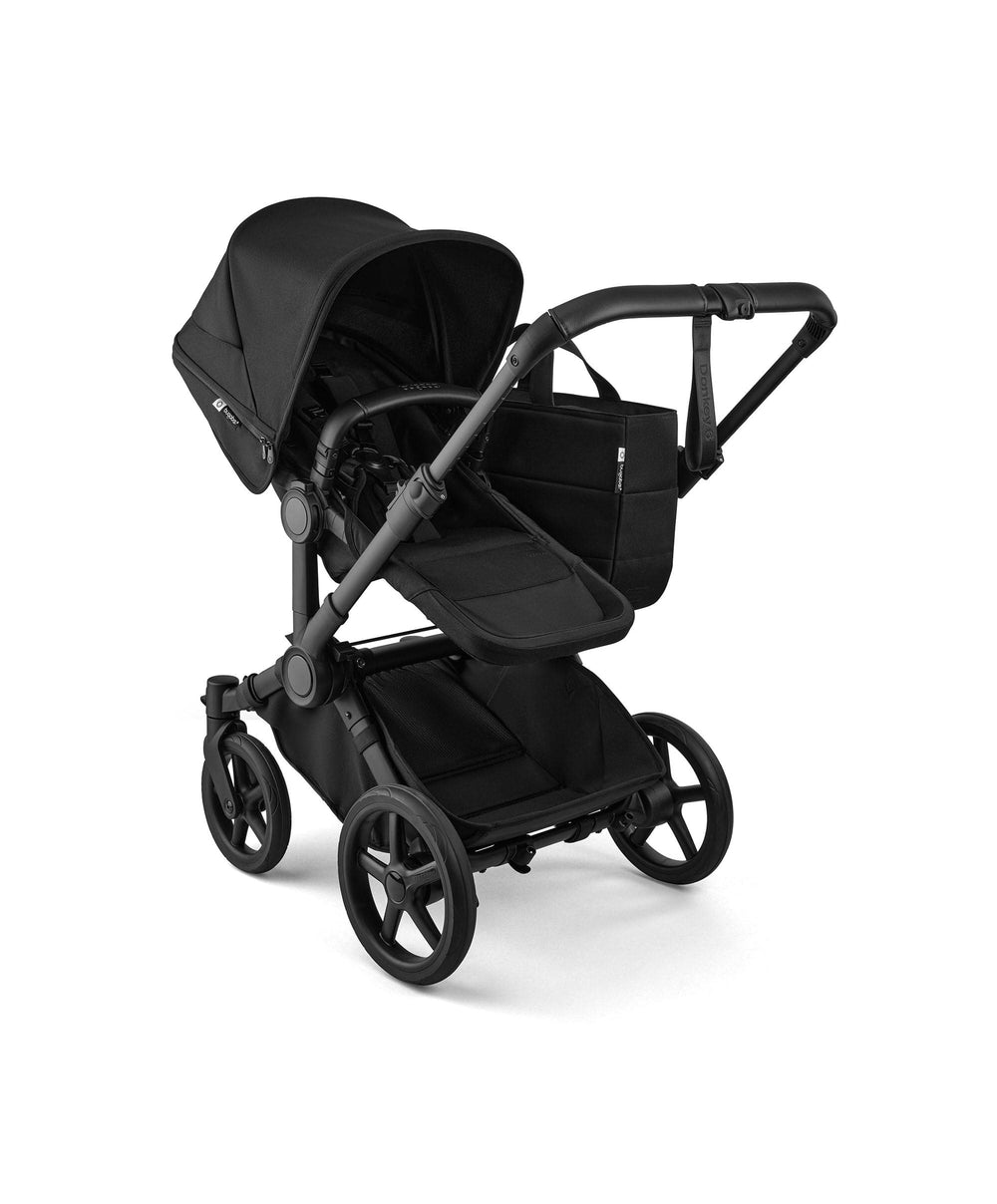 Bugaboo Bugaboo Donkey 6 Double Ultimate Pushchair Bundle With Cybex Cloud T i-Size Rotating Baby Car Seat &amp; Base (8 Pieces) - Heritage Black