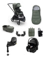 Bugaboo Bugaboo Dragonfly Complete Stroller Bundle With Maxi-Cosi Pebble 360 Pro² Car Seat & Base (8 Pieces) - Forest Green